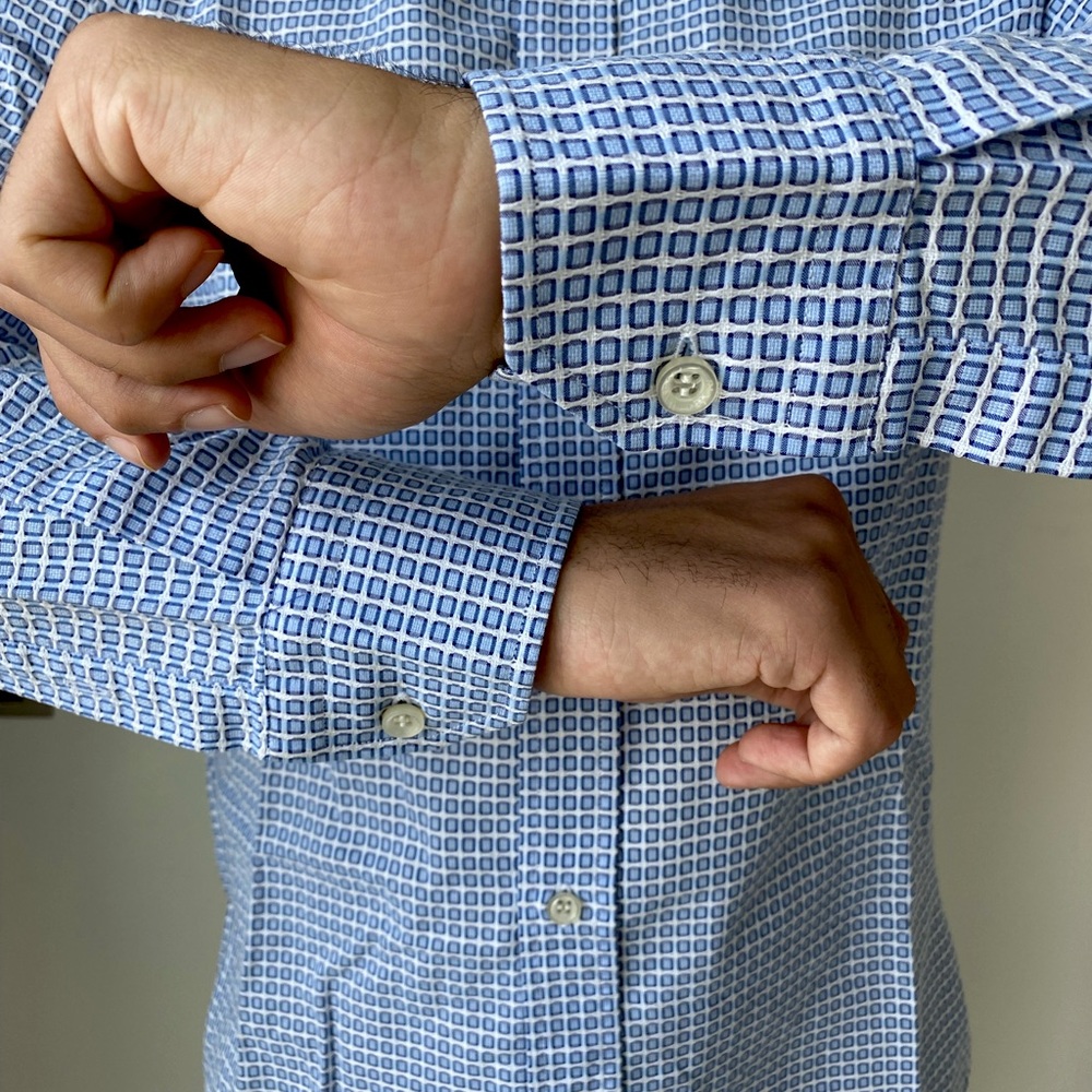 Harmont & Blaine men Cotton Check Shirt!